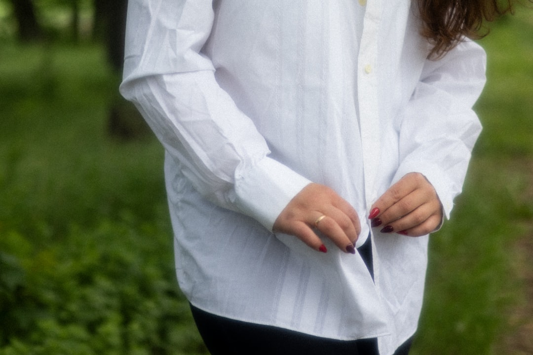 Crisp White Button-down Shirt Fashion Styling