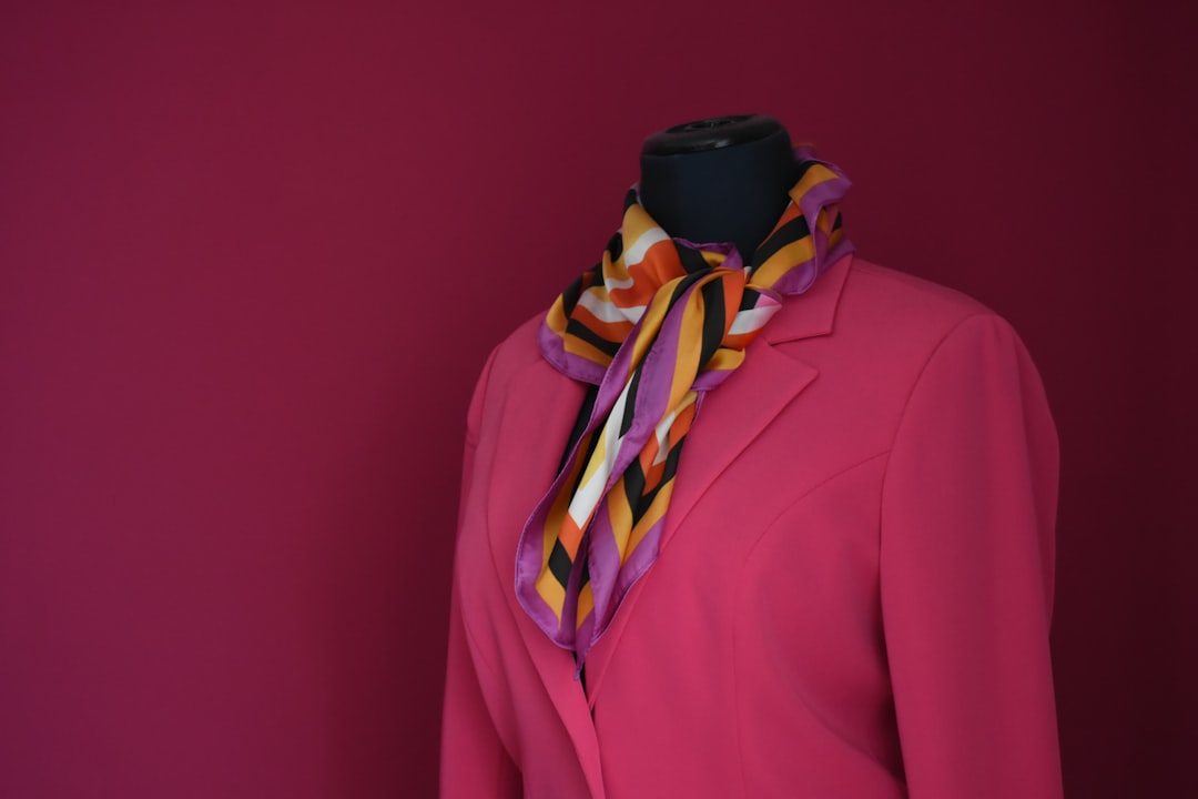 Vibrant Silk Scarf Styled Outfit