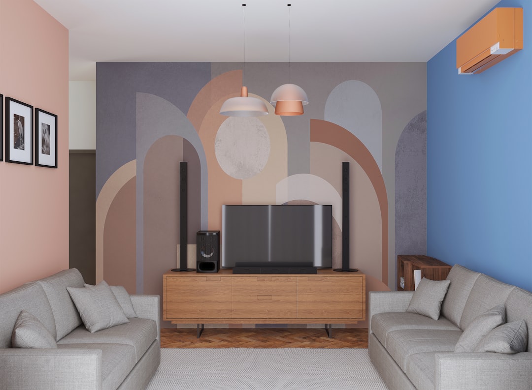 DIY Abstract Canvas Art Home Decor