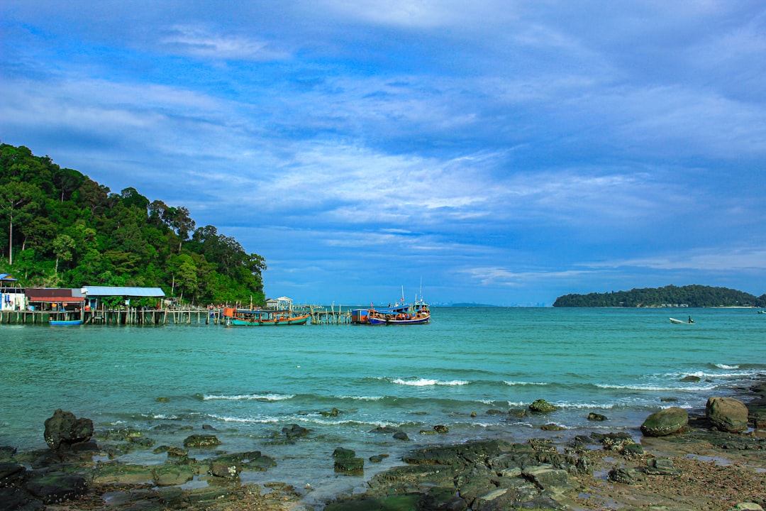 Koh Rong Beach Clear Water Bioluminescent Plankton
