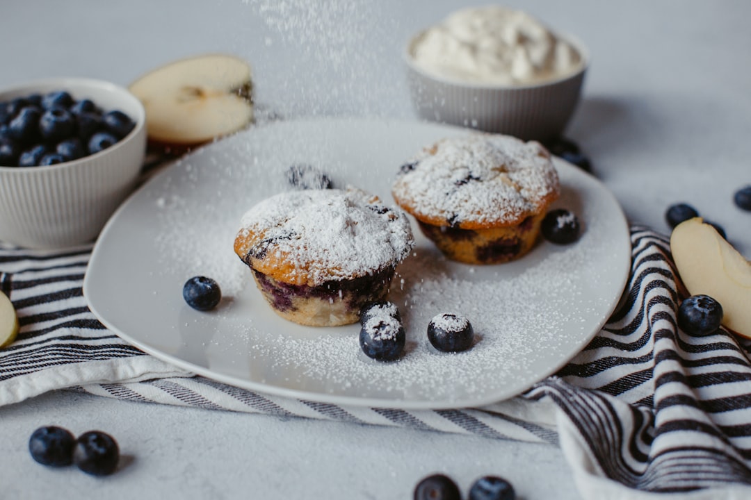 Almond Flour Blueberry Muffins Gluten-free