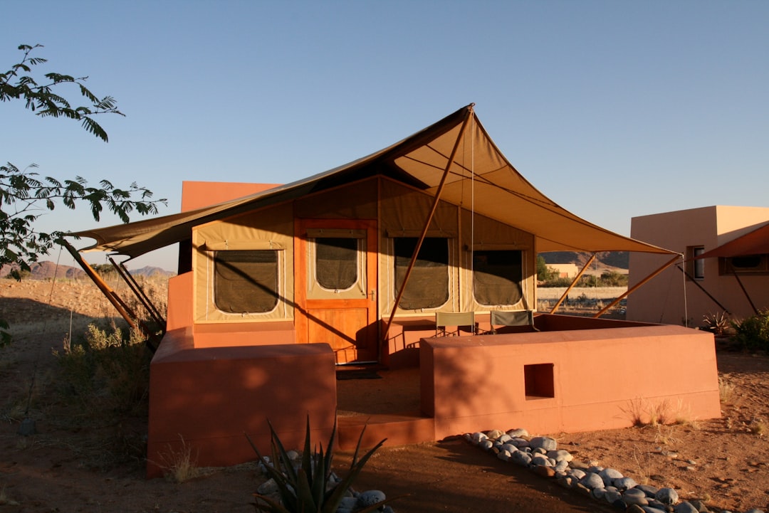 Desert Tiny House Design Adobe Stucco Insulation Flat Roof