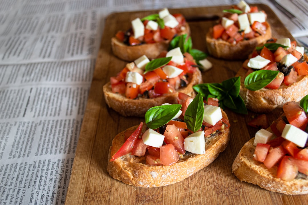 Bruschetta With Tomato And Basil