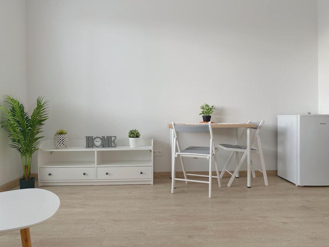 Light Wood Furniture Small Apartment