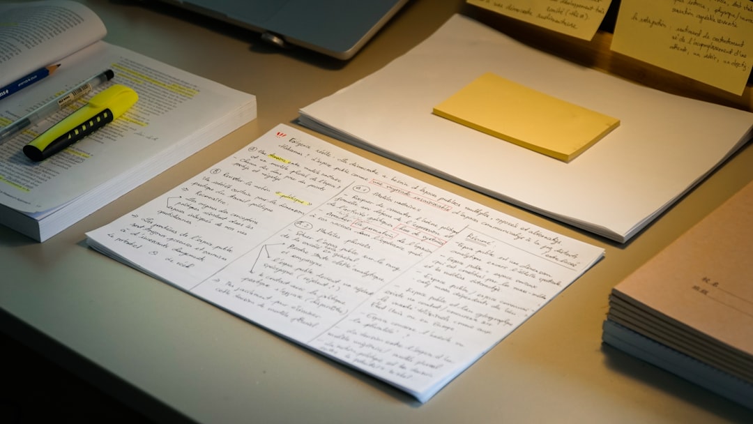 Physical Planner Handwriting Productivity