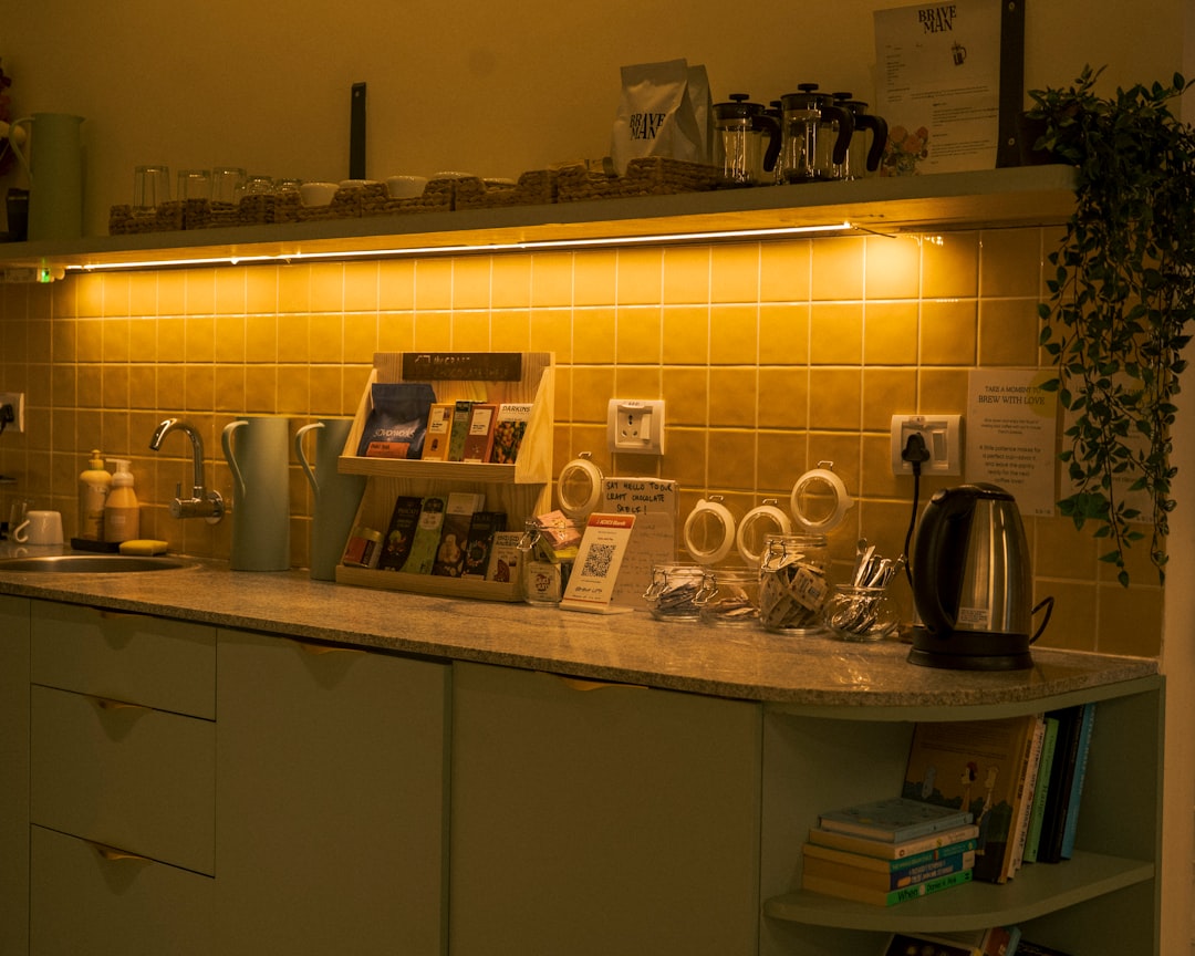 Outdated Kitchen Fluorescent Lighting