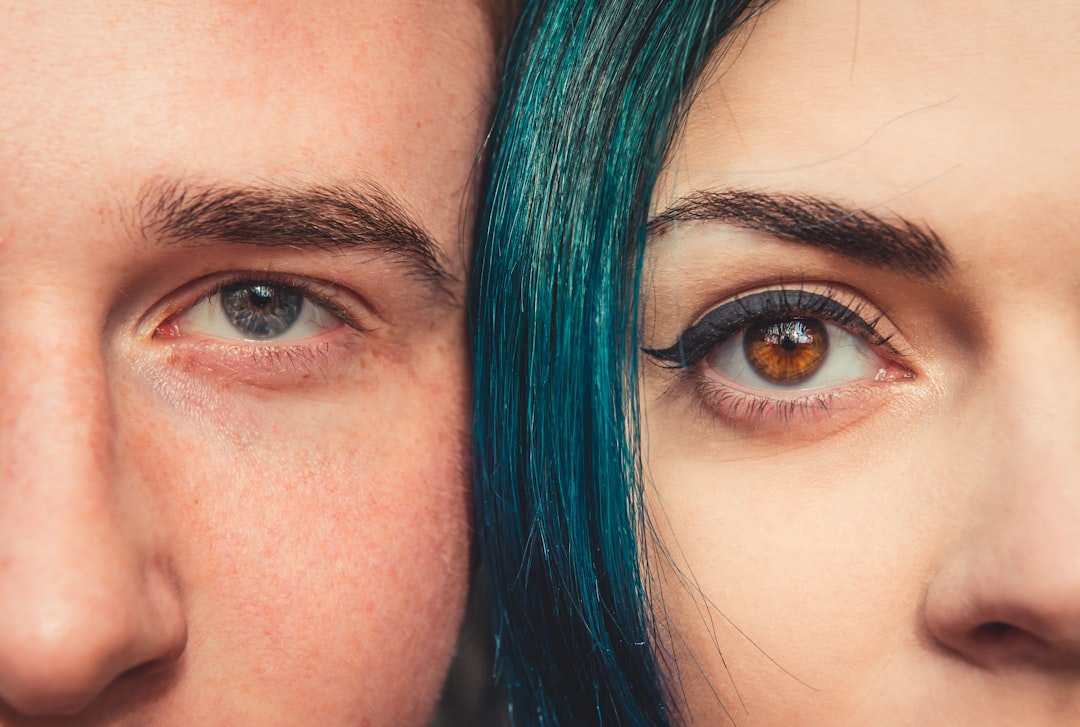 Couple Gazing Into Each Others Eyes Intimacy