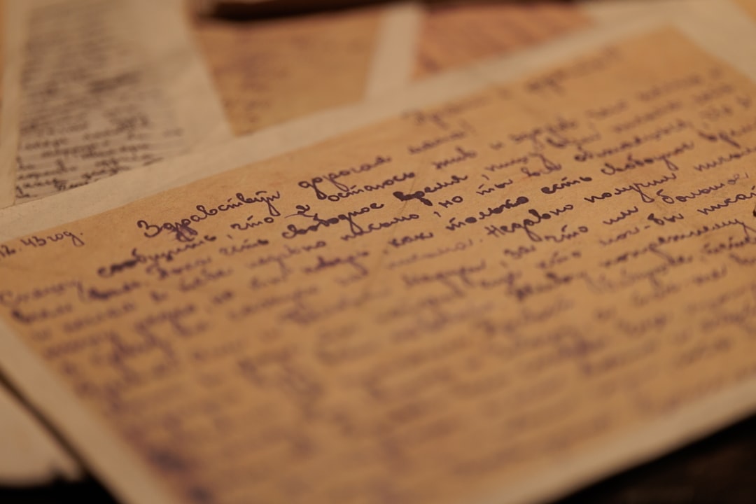 Handwritten Love Letter Vintage