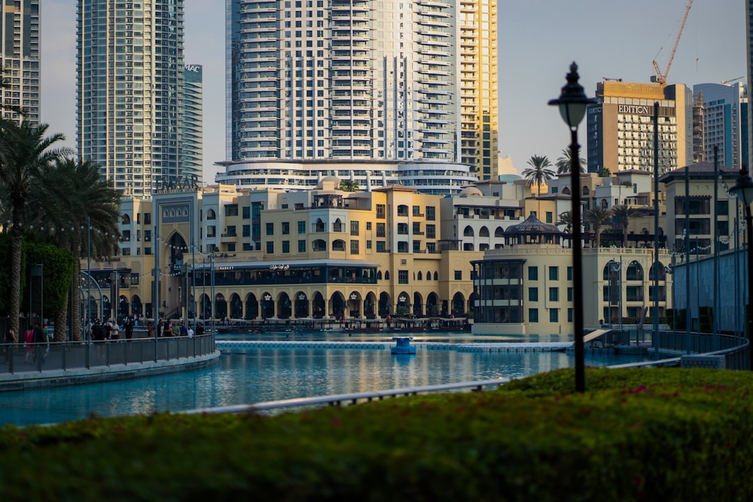 Burj Khalifa Dubai Skyline Architectural Photography
