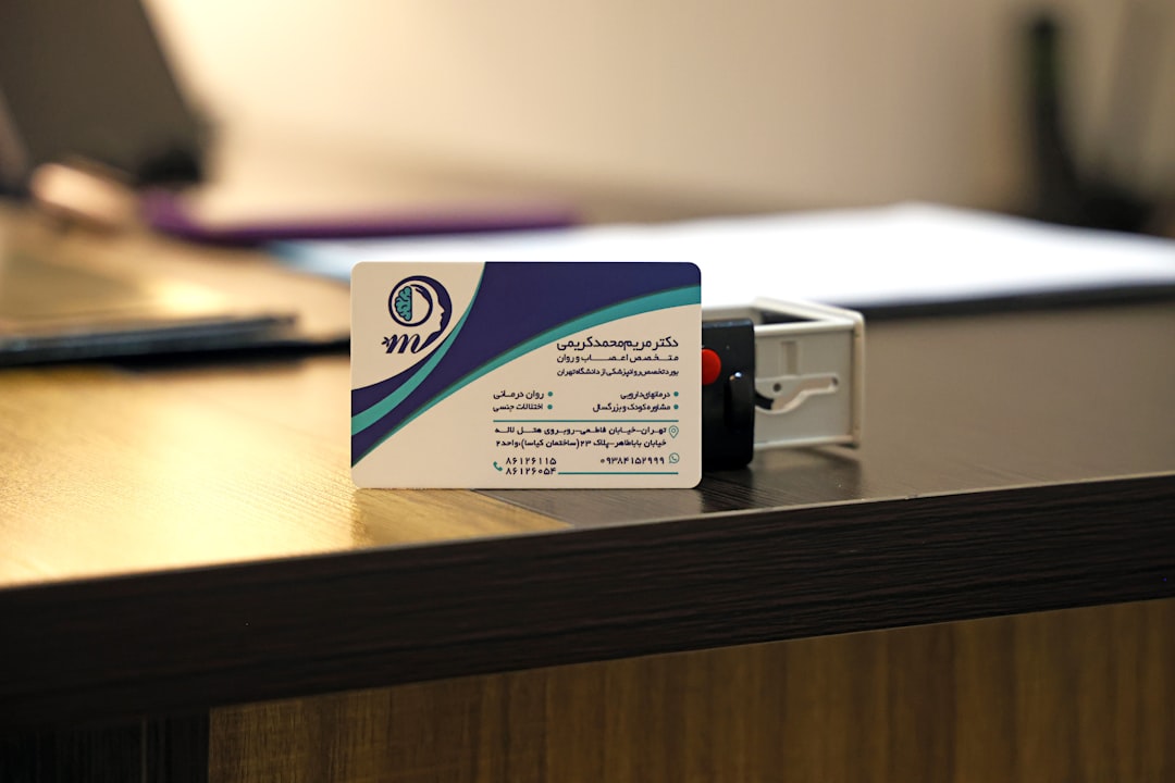 Metal Business Card Holder Professional Networking Accessory