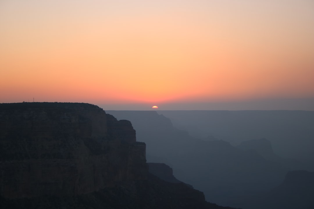 Grand Canyon Hiking Bright Angel Trail Sunrise Sunset