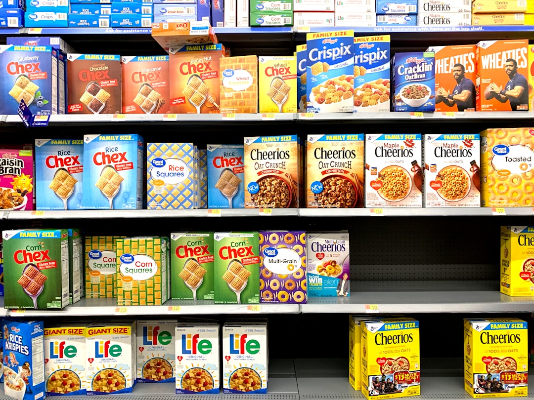 Family Size Cereal Boxes Shrinkflation
