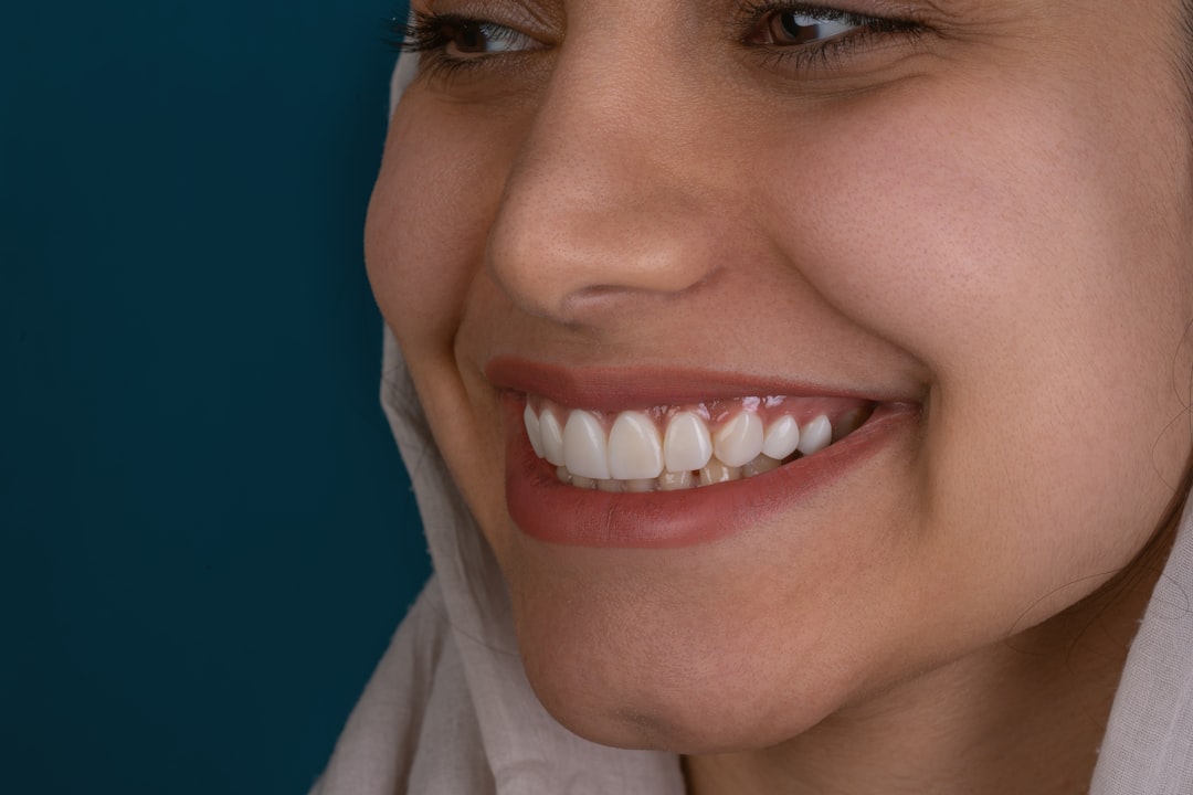 Attractive Dental Aesthetics White Teeth Smile