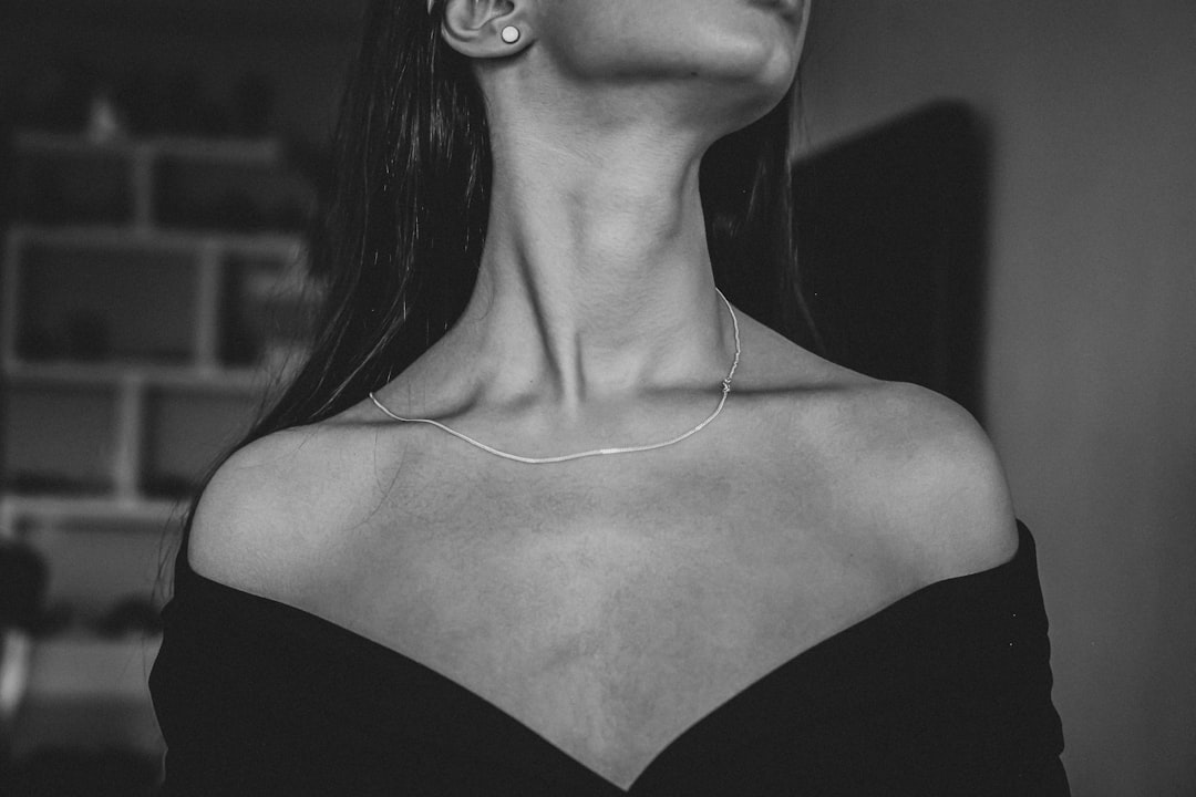 Elegant Woman With Long Neck