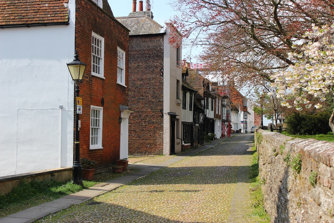 Rye England Medieval Cobblestone Streets Timbered Houses Historic Town