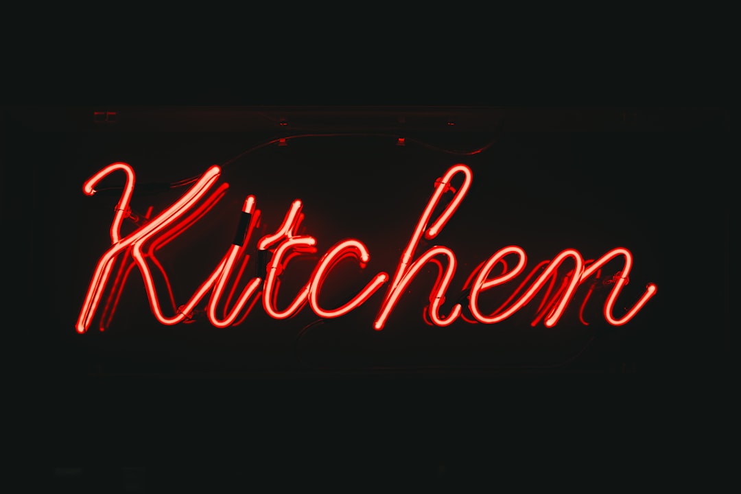 Neon Appliances Kitchen