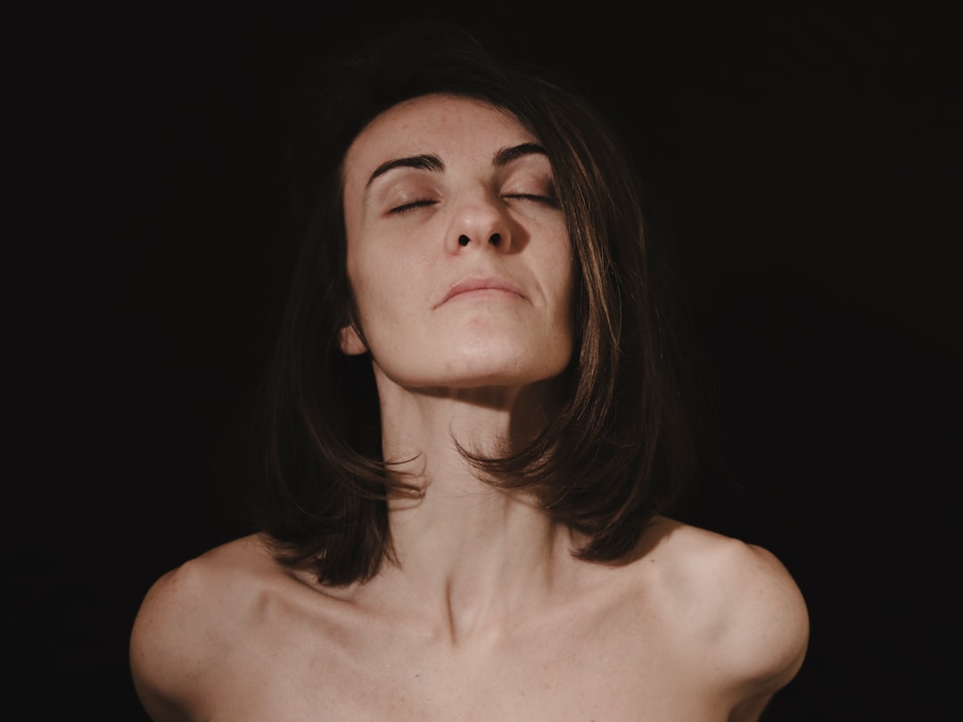 Person Showing Signs Of Lying With Altered Breathing Patterns