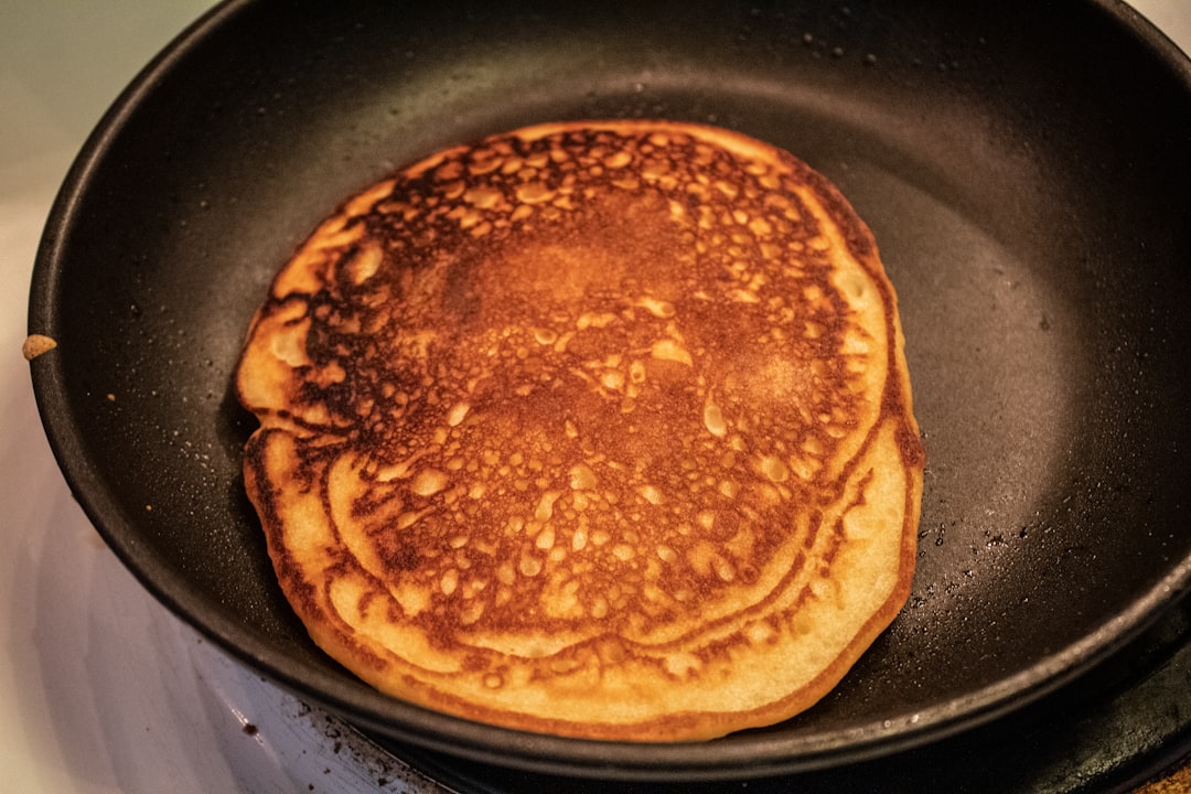 Pancakes With Syrup And Refined Flour