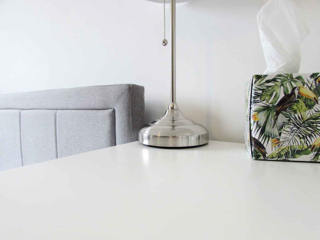 Clean Bedside Table Surface