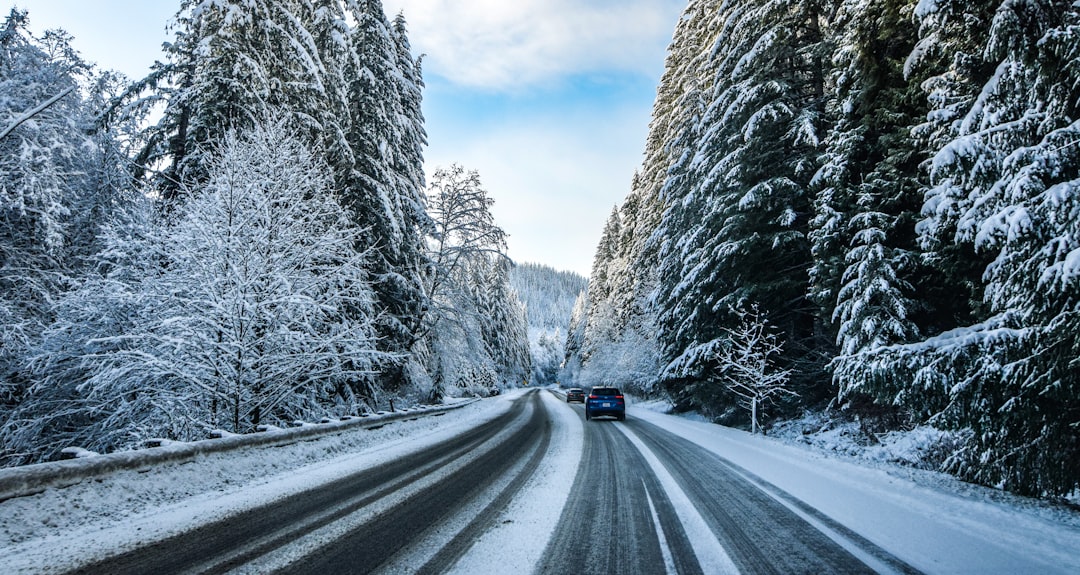 Oregon Winter Driving Conditions Snow Ice Chains Coastal Storms
