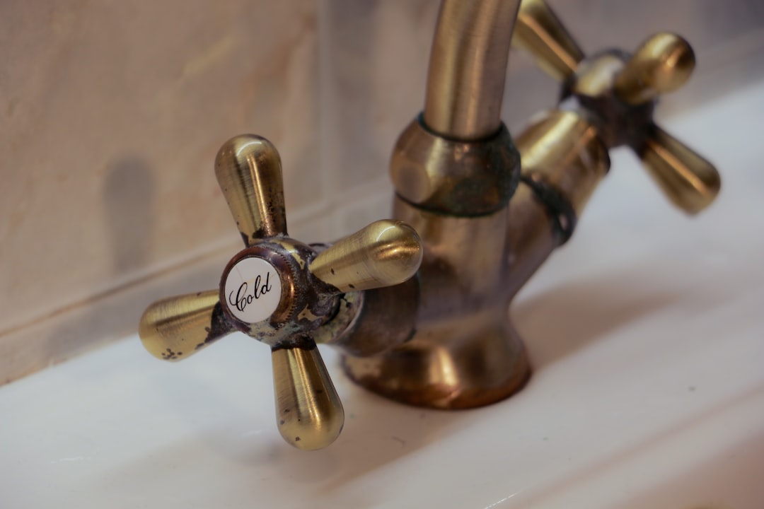 Polished Brass Faucets Bathroom Renovation