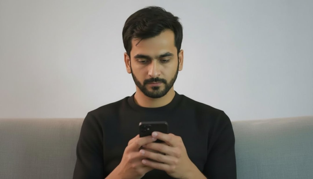 Person Texting Ex Partner While Ignoring Current Partner