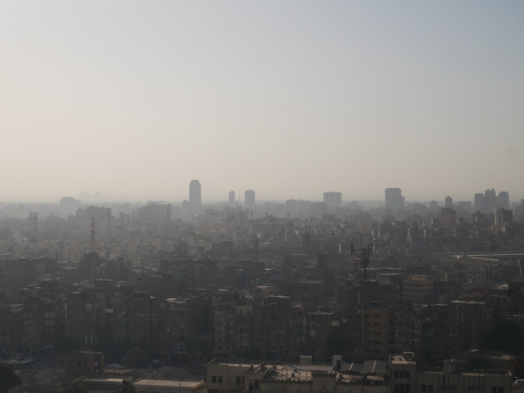 Cairo Air Pollution Industrial Smoke Traffic