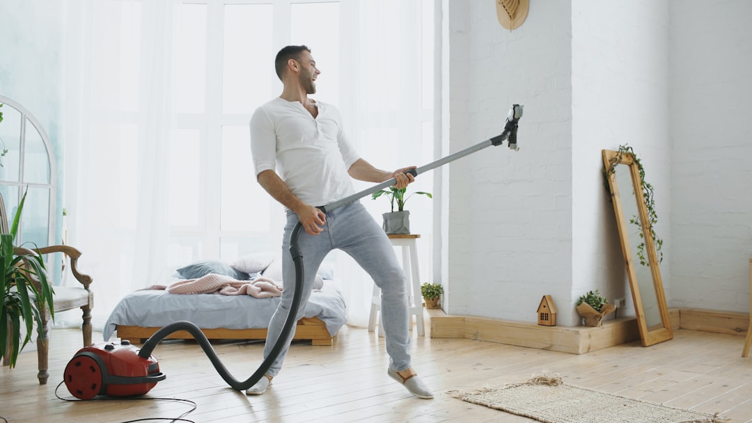 Vacuuming With Poor Form