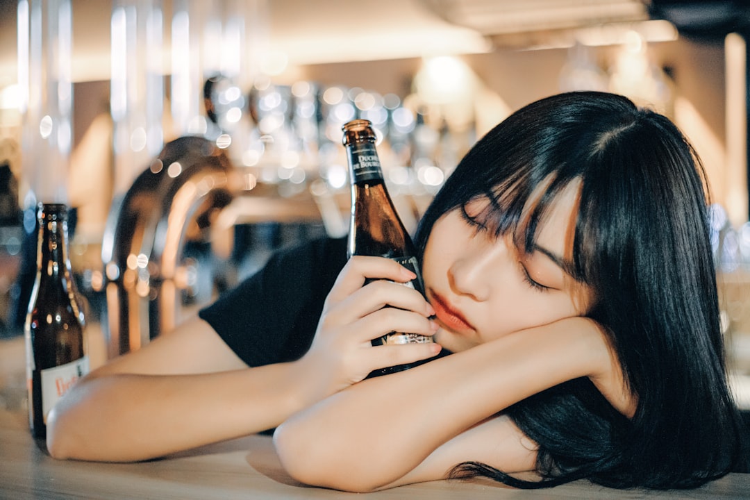 Person Drinking Alcohol