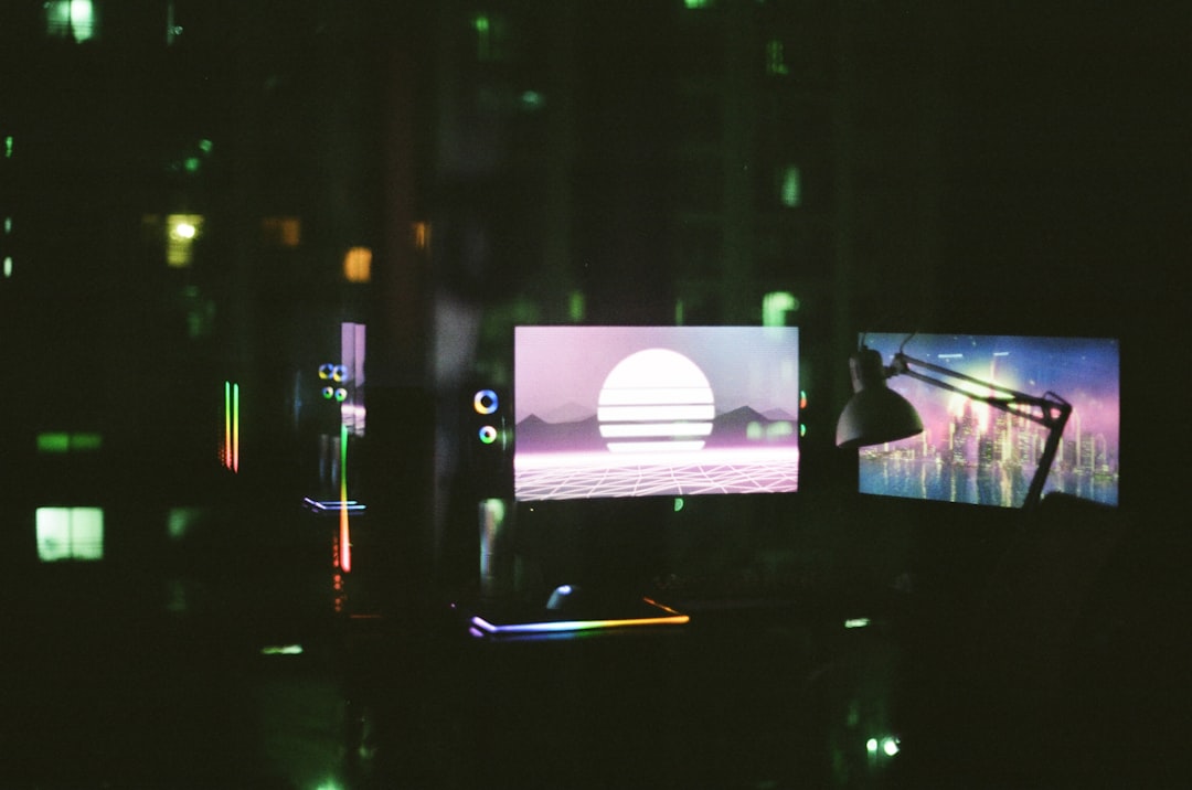 Computer With Visual Effects