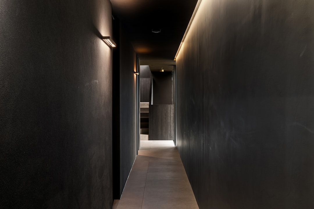 Matte Black Wall Color