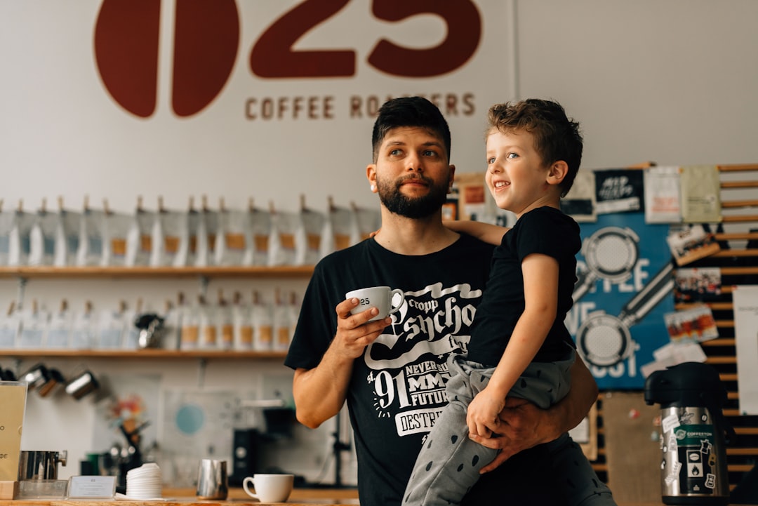 Coffee Cup And Child