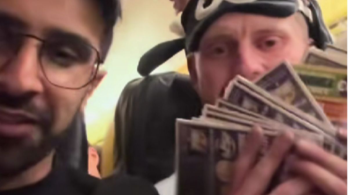 He Bought Every Scratch Card on a Ryanair Flight and What Happened Left Him Speechless