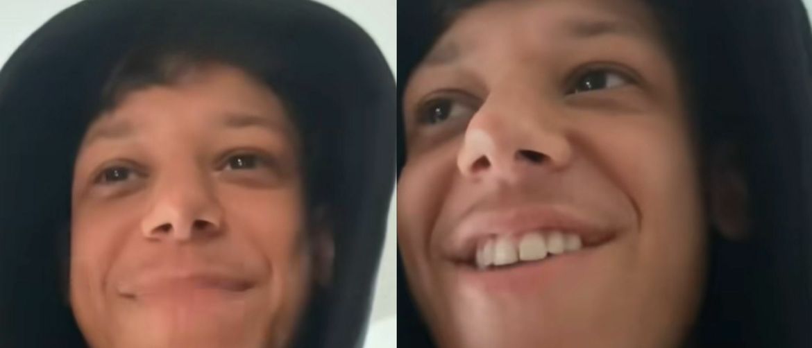 Dad Called Him Because a Girl Had Arrived but He Had to Record a Video After Seeing Who Was Sitting in the Living Room