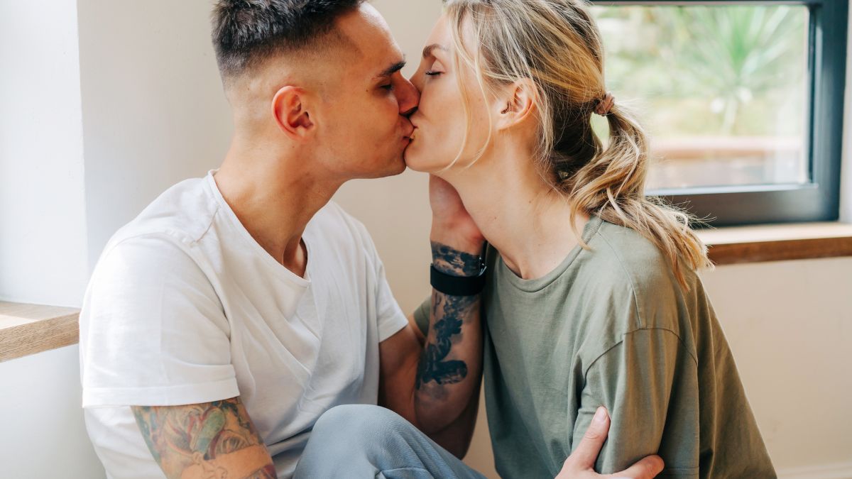 Living with a Partner and Kissing Have a Positive Effect on Gut Health