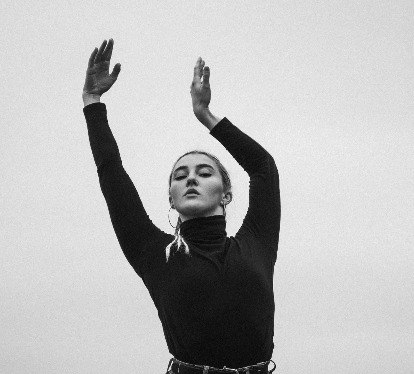 Black Turtleneck Bodysuit Fashion