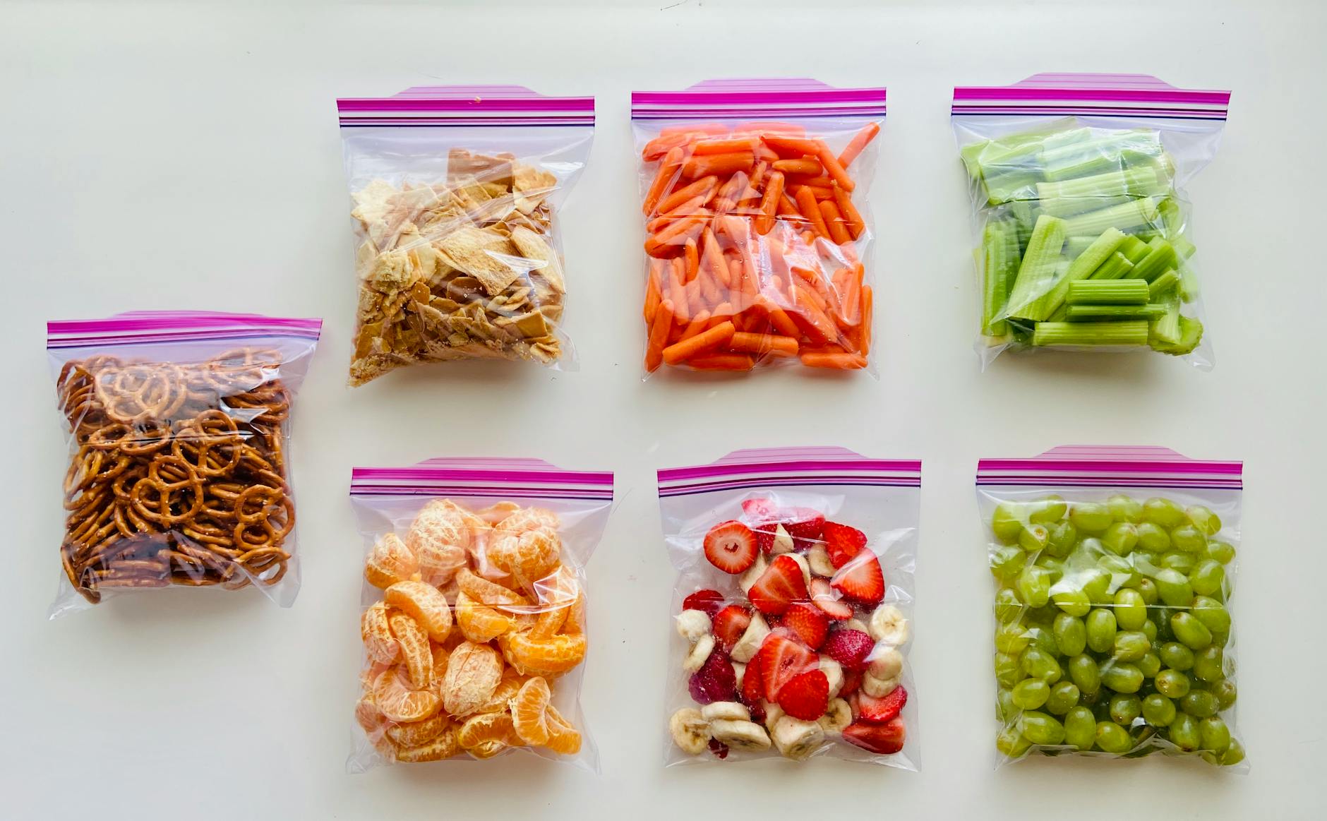 Healthy Snack Prep Office Women