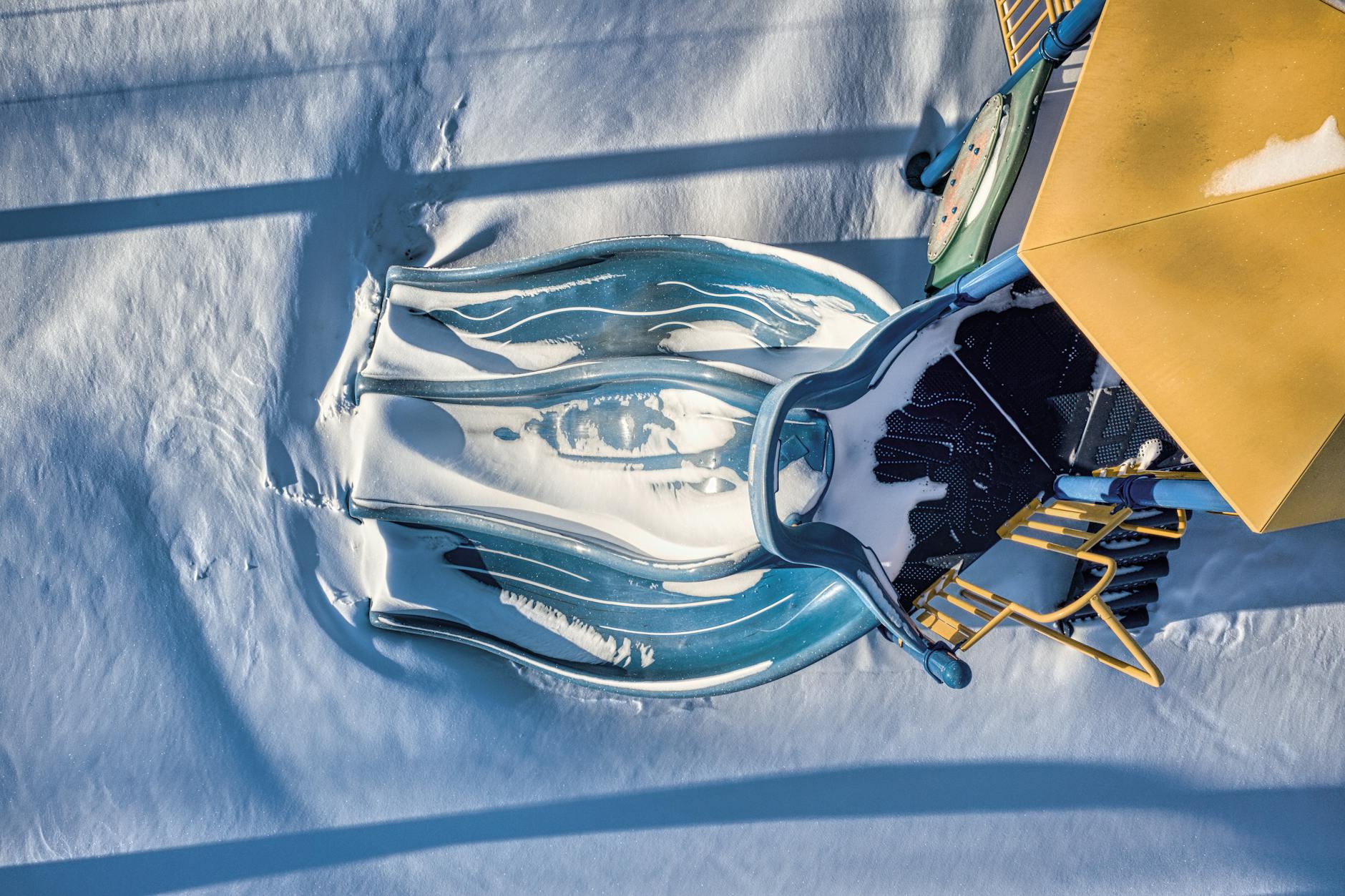 Children Playing In Cold Weather