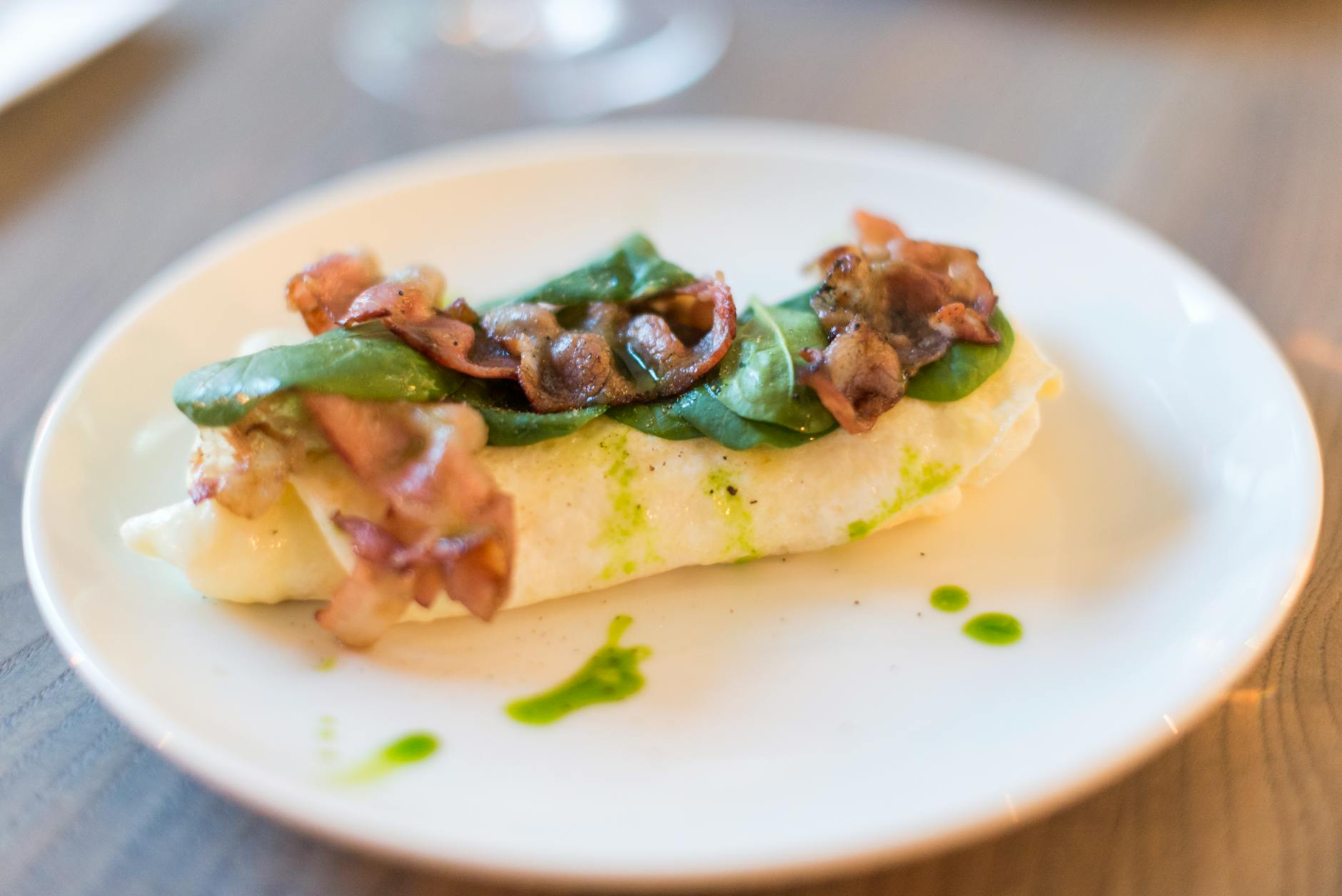 Turkey Bacon Wrap Breakfast Healthy Low Carb