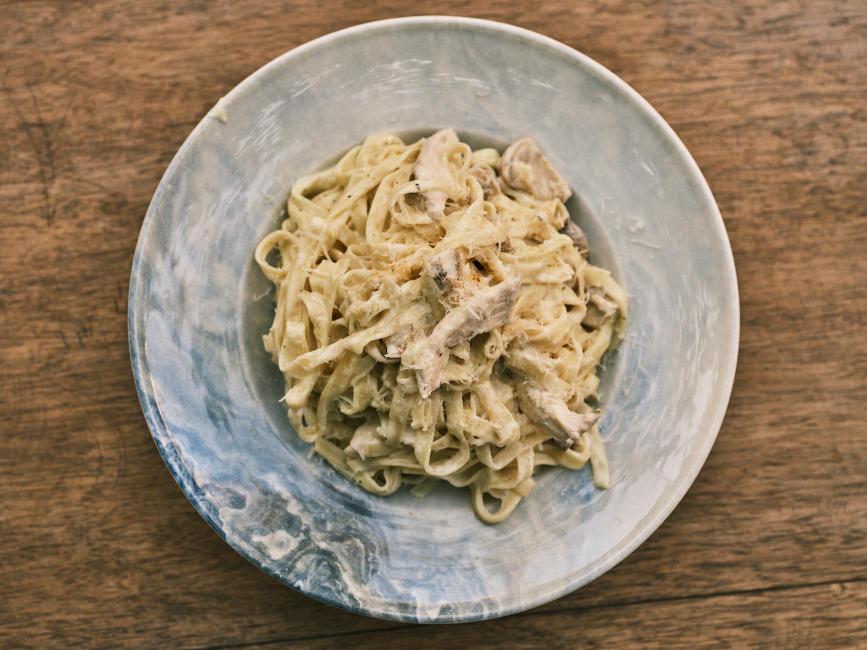 Fettuccine Alfredo Food