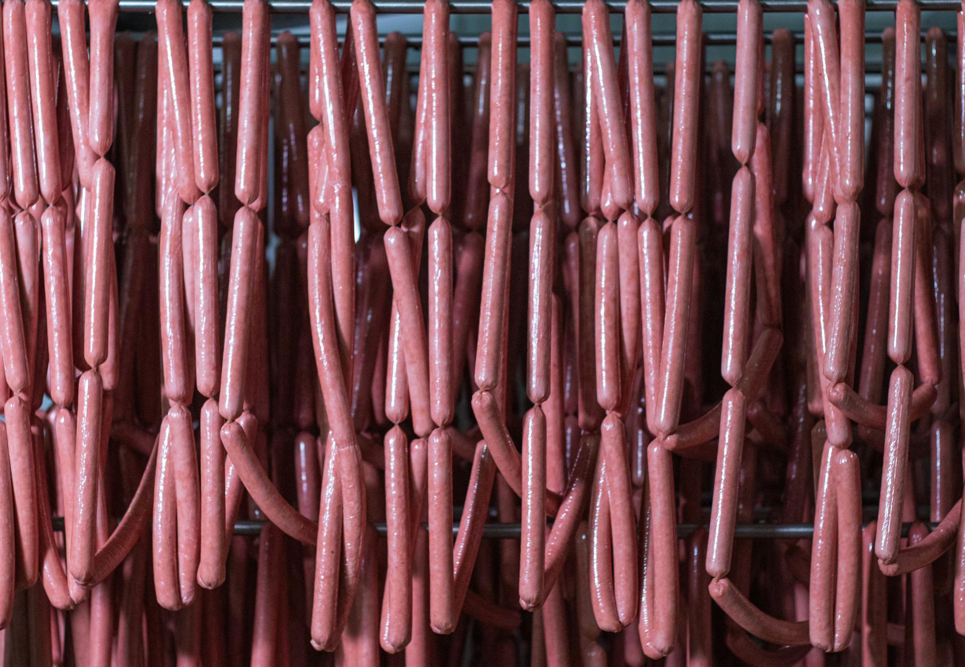 Processed Meats Bacon Sausages Aging Skin Inflammation