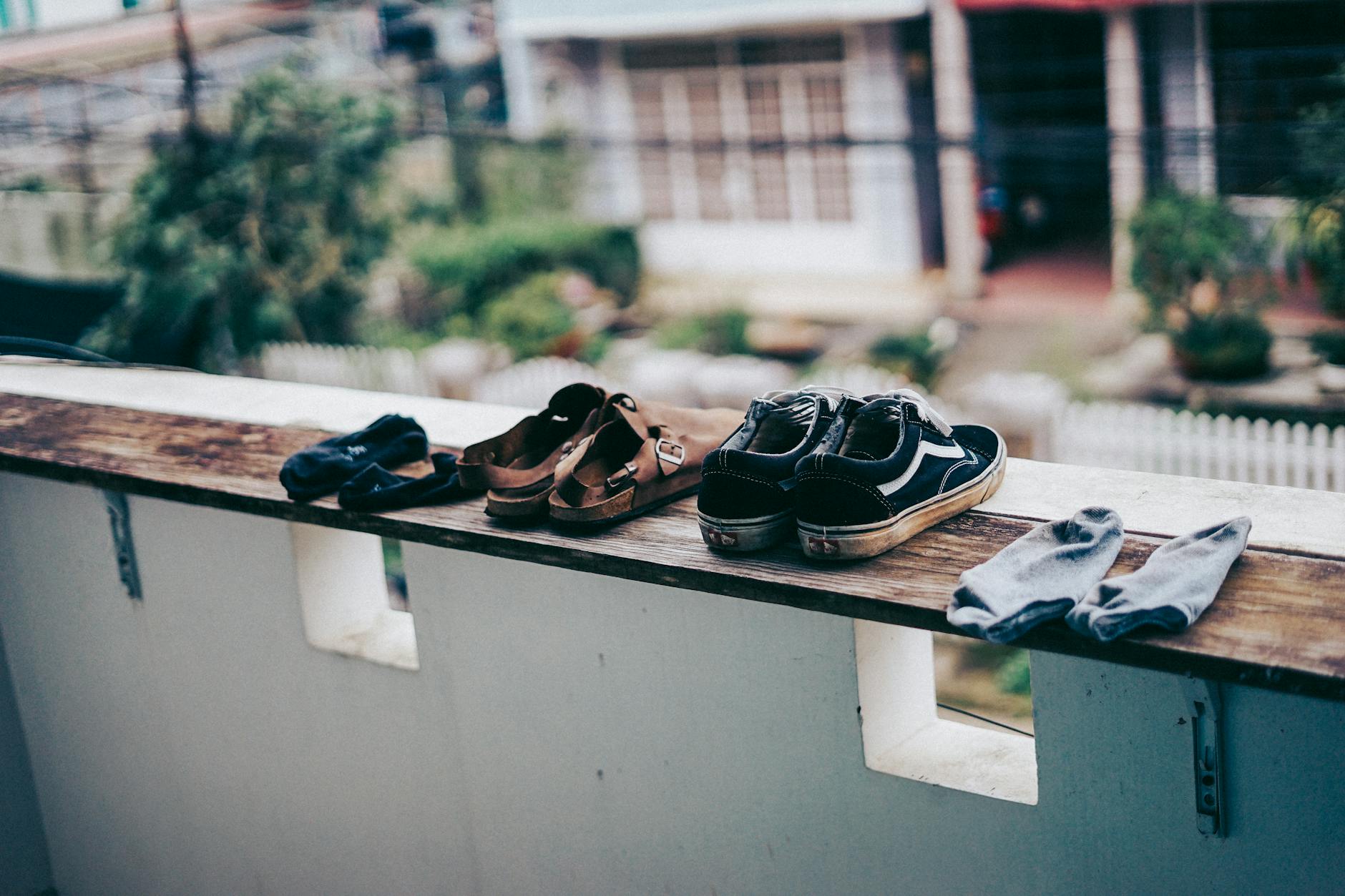 Wet Footwear Drying
