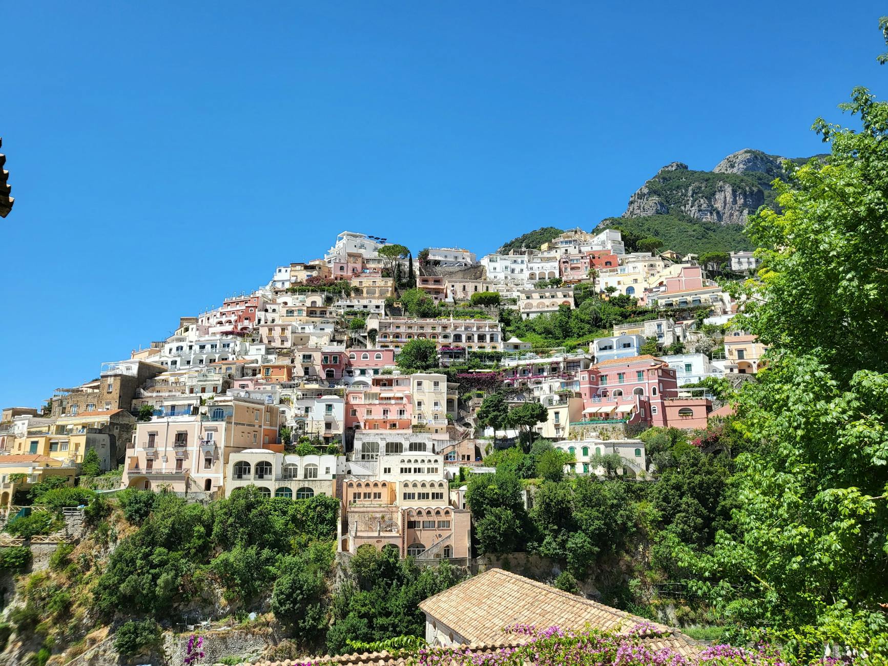 Amalfi Coast Positano Pastel-colored Villages Coastal Views Lemon Groves Bougainvillea