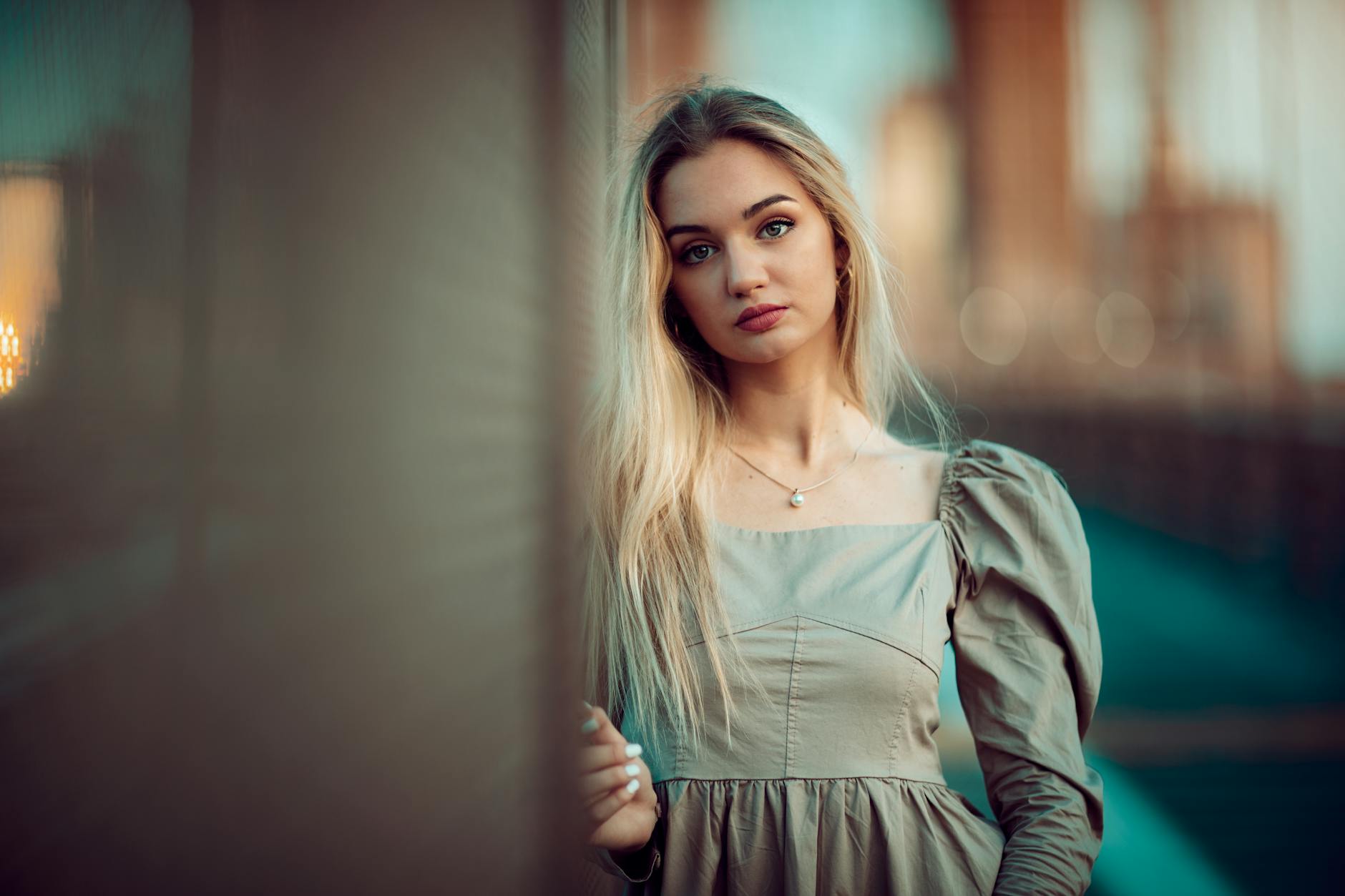 Asymmetrical Hem Dress 