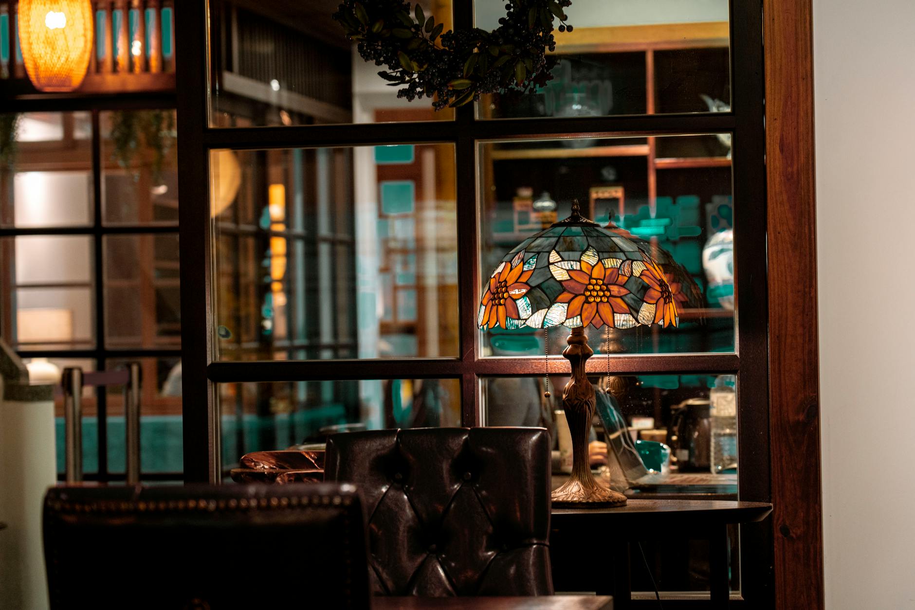 Tiffany Style Lamps Stained Glass Accent Lighting