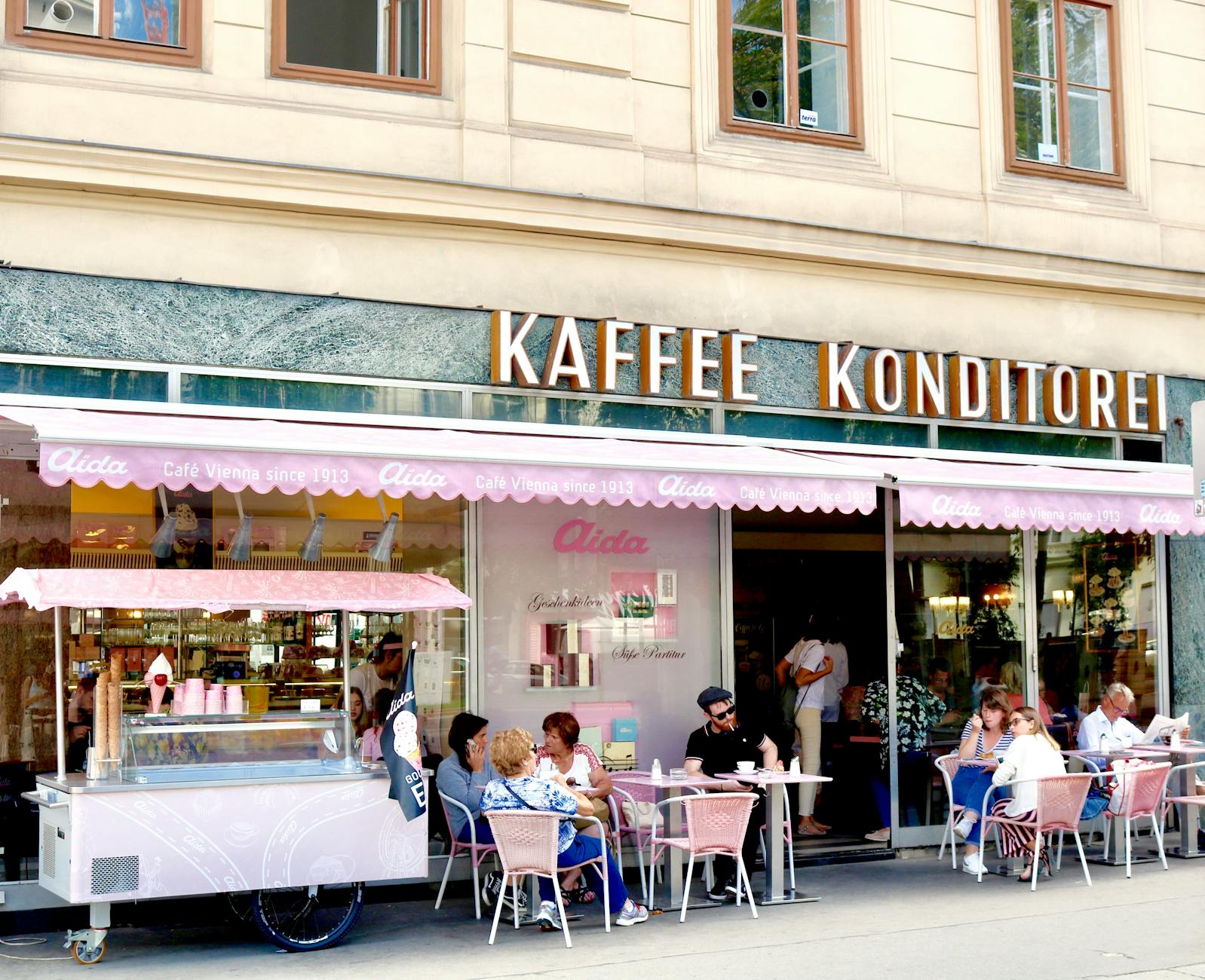 Vienna Coffee House Culture Pastries Wiener Schnitzel Dessert Naschmarkt Spices Local Delicacies