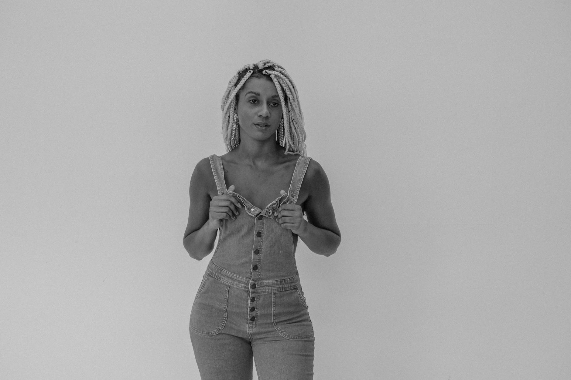 Vintage Denim Overalls Fashion