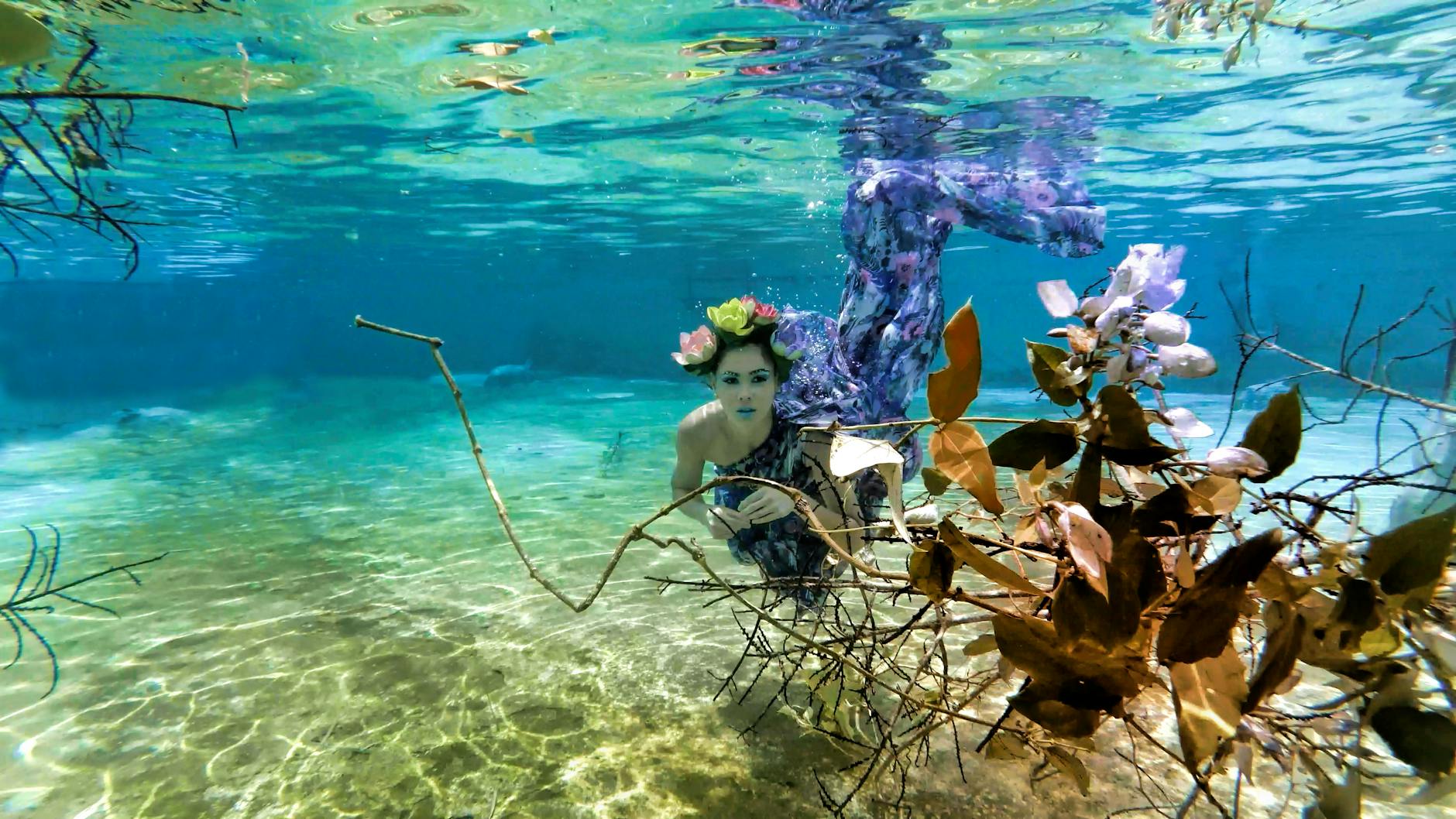 Dreamy Underwater Scene