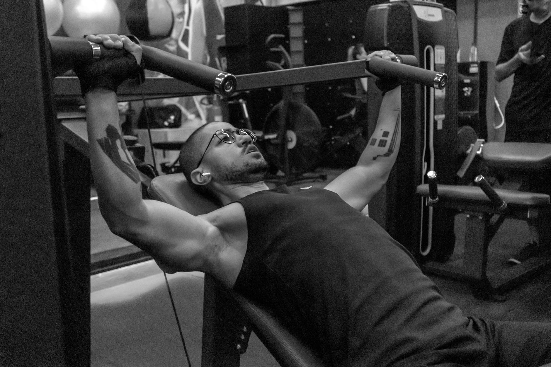 Leaving Sweat On Machines