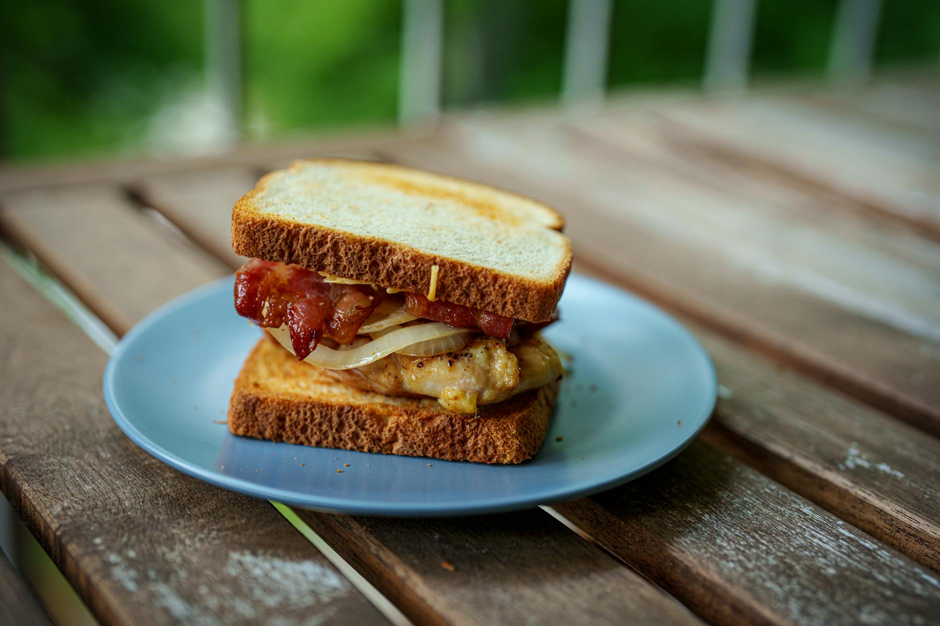 Tempeh Bacon BLT Sandwich Vegan